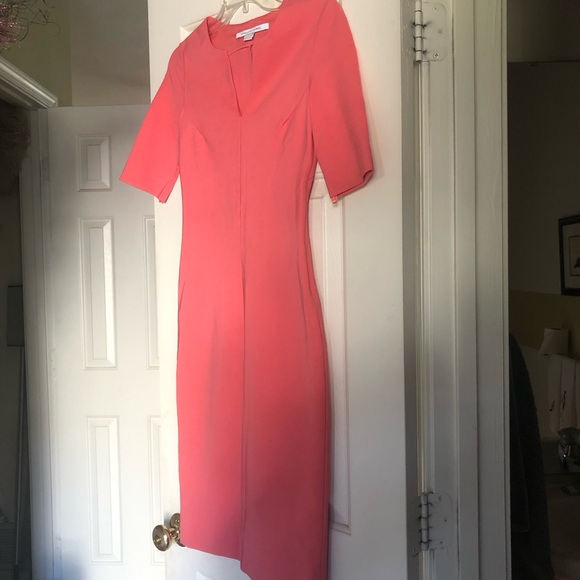 Diane von Furstenburg coral dress 0 - Picture 4 of 9
